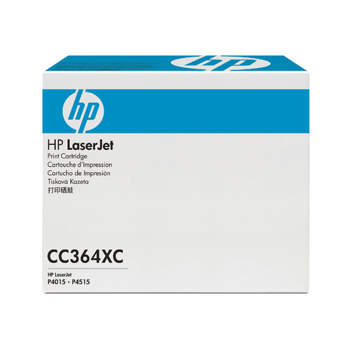 Genuine HP 64X High Yield Black Cartridge CC364XC LaserJet P4015, P4515