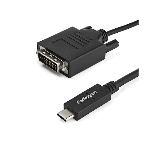 Startech CDP2DVIMM2MB 2M USB-C to DVI Cable