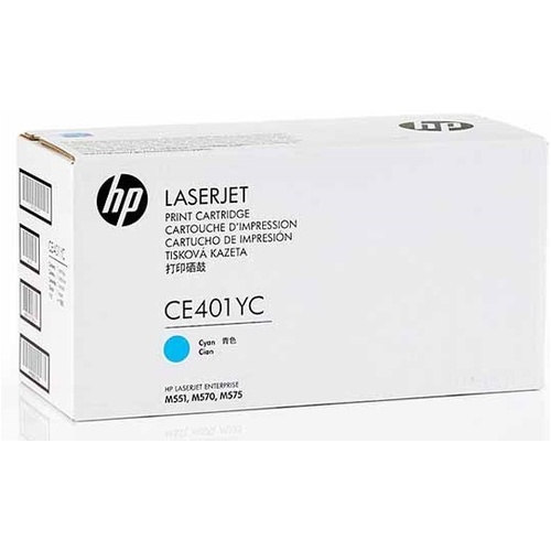 Genuine HP 507A Cyan Toner Cartridge CE401YC LaserJet Enterprise M551 500 MFP M575