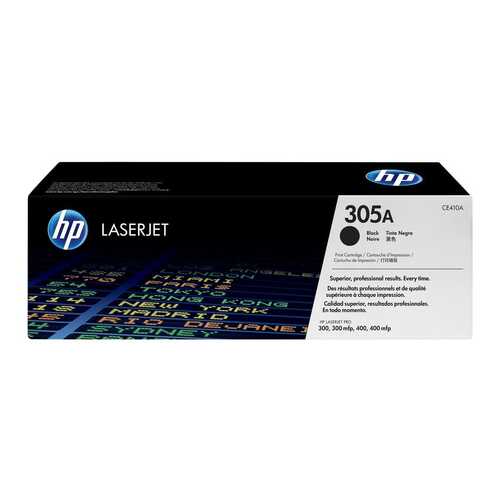 Genuine HP 305A Black Toner Cartridge CE410A LaserJet Pro 300, 300 mfp, 400, 400 mfp