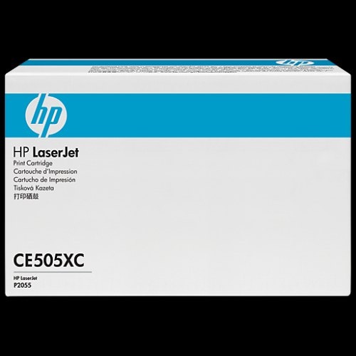 Genuine HP CE505XC Black Toner Cartridge