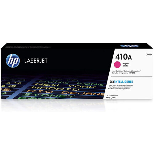 Genuine HP 410A Magenta Toner Cartridge CF413A LaserJet Pro M452, M377, M477
