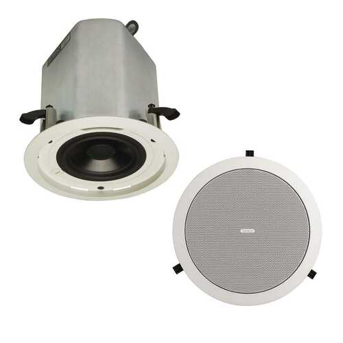 Tannoy CMS 501DC BM 5" Ceiling Speaker 70V/100V/8 Ohms (Single Speaker)