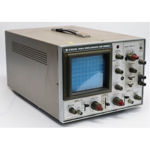 TRIO CS-1560AII 15MHz Analog Oscilloscope 2 Channel