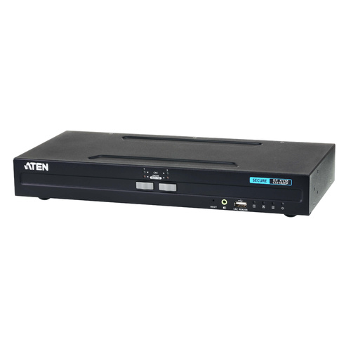 ATEN 2-Port USB DisplayPort Secure KVM Switch CS1182DP w/Cables