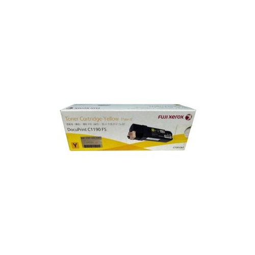 Fuji Xerox Genuine CT201263 Yellow Toner Cartridge for DocuPrint C1190
