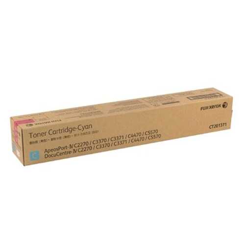 Fuji Xerox Genuine CT201371 Toner Cartridge Cyan