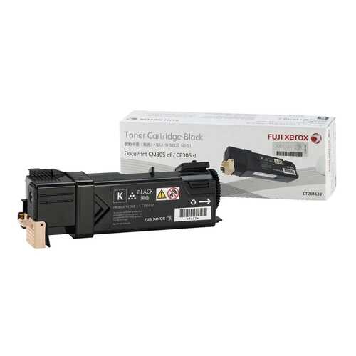 Fuji Xerox Genuine CT201632 Toner Cartridge-Black CM305df/CP305d