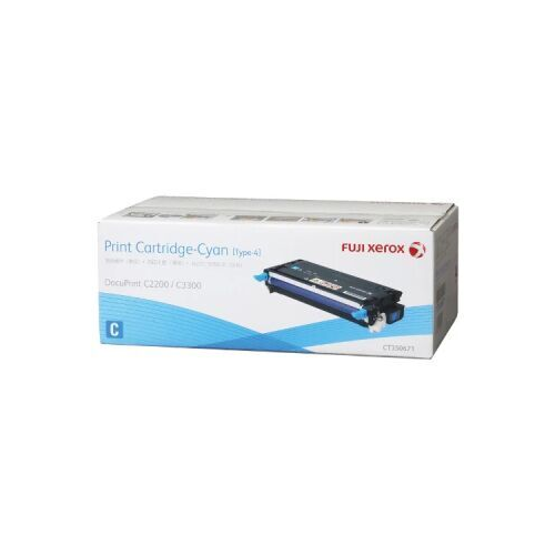 Fuji Xerox Genuine CT350671 Cyan Print Cartridge - New, Old Stock