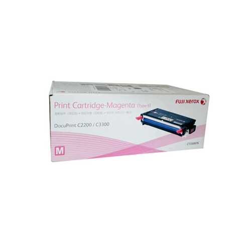 Fuji Xerox Genuine CT350676 Magenta Print Cartridge For DocuPrint C2200/C3300