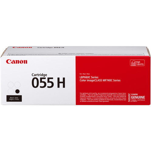 Genuine Canon Toner Cartridge 055H Black - New