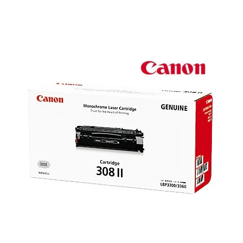 Genuine Canon CART-308II Black Toner Cartridge - New, Old Stock