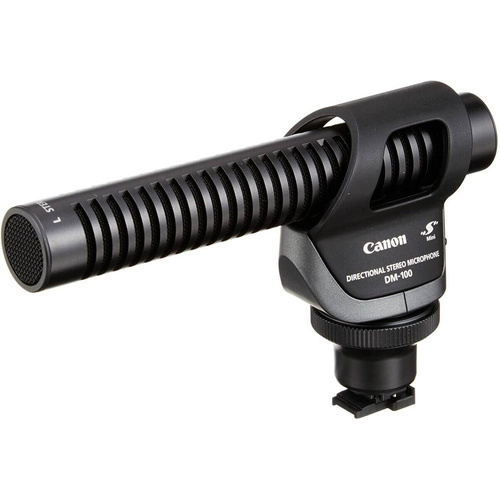 Canon DM-100 Directional Stereo Microphone w/Deadcat