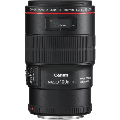 Canon EF 100mm f/2.8L Macro IS USM Camera Lens