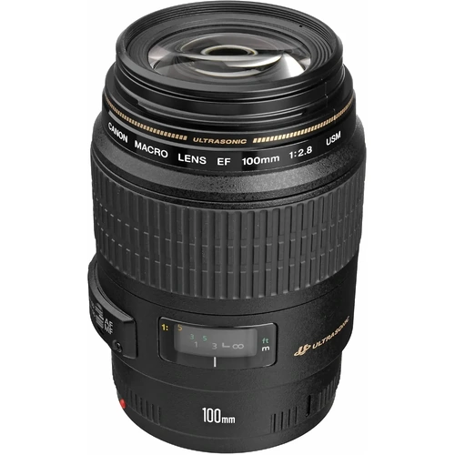 Canon EF 100mm f/2.8 Macro USM Camera Lens