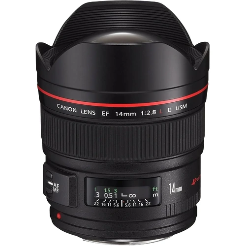 Canon EF 14mm f/2.8L II USM Ultra Wide-Angle Camera Lens