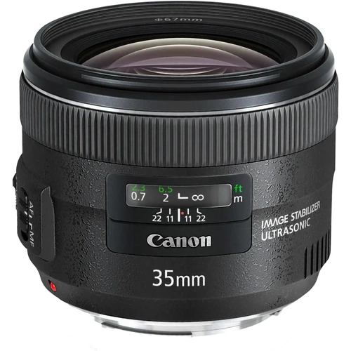 Canon EF 35mm f/2 IS USM Wide-Angle Camera Lens