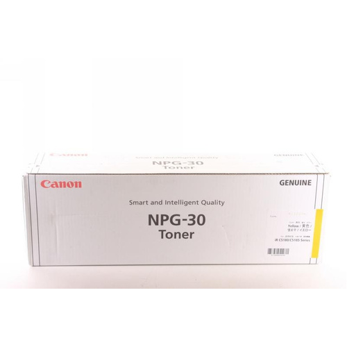Genuine Canon NPG-30 Yellow Toner Cartridge - iR C5180/C5185 - 36000 Pages