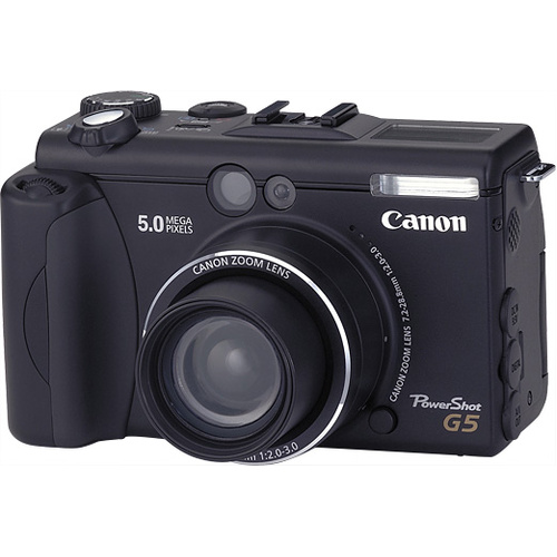 Canon PowerShot G5 5MP Digital Camera - Untested