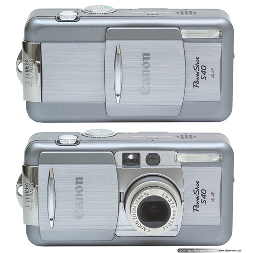Canon PowerShot S40 4MP Digital Camera 