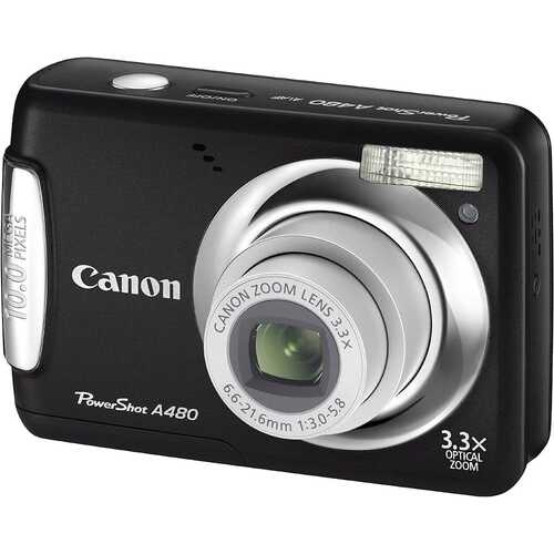 Canon PowerShot A480 10MP Digital Camera - B Grade