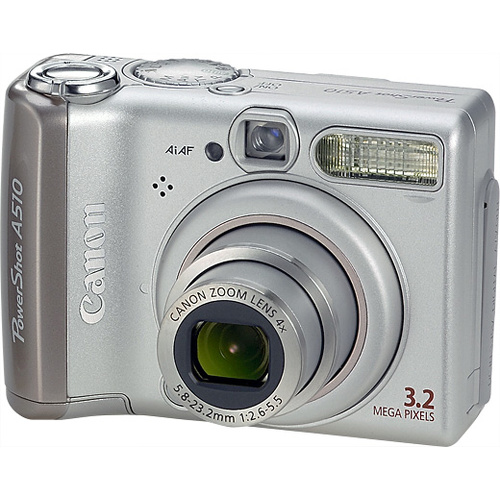 Canon PowerShot A510 3MP Digital Camera