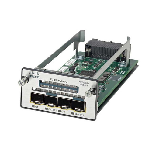 Cisco C3KX-NM-10G 2 port 10GbE SFP+ 2 port SFP Network Module