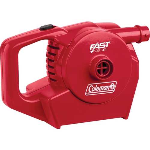 Coleman Rechargeable Quickpump 12V + 240V AU Model: 1478173