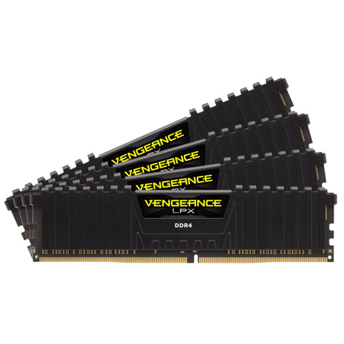Corsair Vengeance LPX DDR4 2666MHz 32GB Kit (4x8GB) CMK32GX4M4A2666C15 - Used