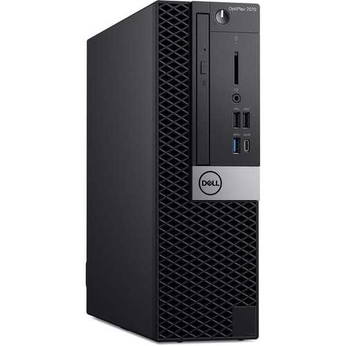 Dell OptiPlex 7070 SFF Intel i7 9700 3.0GHz 32GB RAM 512GB SSD Radeon RX 550 Win 11