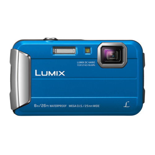 Panasonic Lumix DMC-FT30 16.1MP Blue Digital Camera - Untested