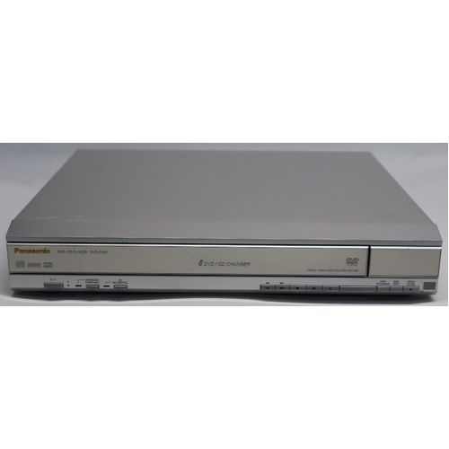 Panasonic DVD-CV52 5-Disc DVD CD Player - Silver
