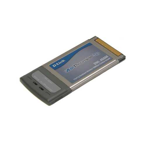 D-Link AirPremier AG DWL-AG660 11a/11g Dualband (2.4GHz/5GHz) Wireless 108MBps Cardbus Adapter