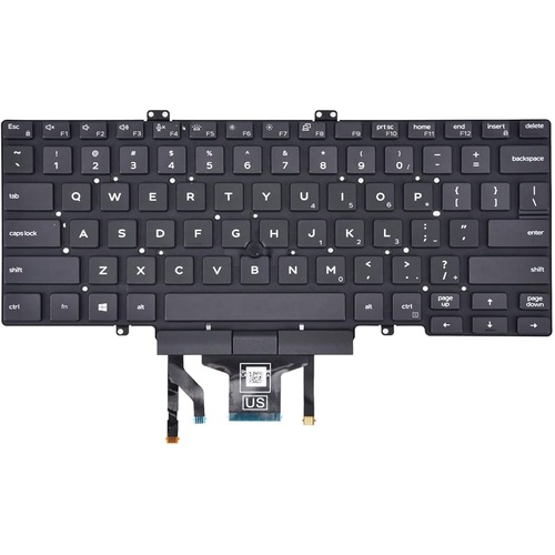 Keyboard Replacement for Dell Latitude 5400 backlit with pointer - US Layout