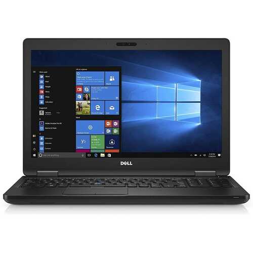 Dell Latitude 5580 Intel i5 6300u 2.40Ghz 8GB RAM 500GB HDD 15" HD Win 10