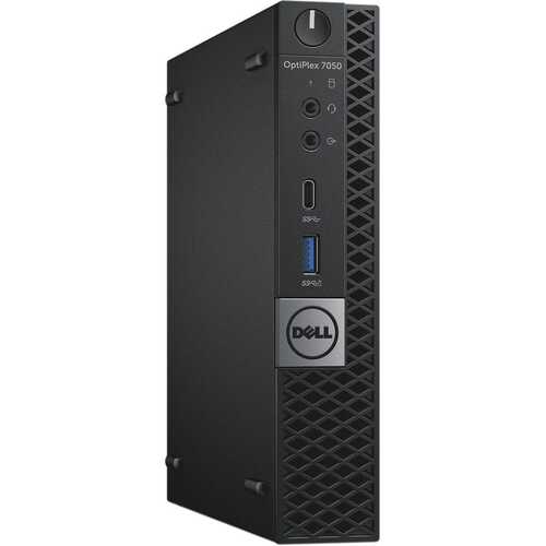 Dell OptiPlex 7050 Micro Intel i5 7500T 2.70GHz 8GB RAM 128GB SSD Wi-Fi Win 10