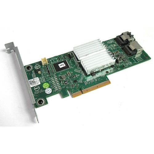 Dell HV52W PowerEdge RAID Controller H310 8-Port PCIe SATA/SAS RAID Card w/Cables - Used
