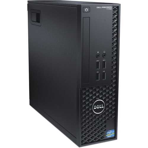 Dell Precision T1700 SFF Xeon E3-1246 3.50GHz 16GB RAM 256GB SSD Quadro Win 10