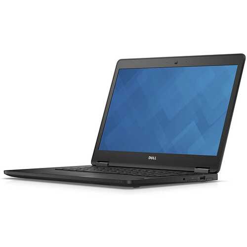 Dell Latitude E7470 Intel i7 6600U 2.60GHz 16GB RAM 256GB SSD 14" Win 10