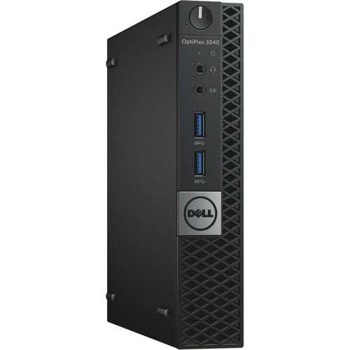 Dell OptiPlex 3040 Micro Intel i5 6500T 2.50GHz 8GB RAM 256GB SSD Wi-Fi Win 10