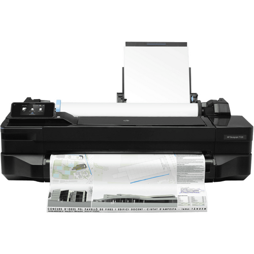 HP DesignJet T120 24 in Large Format Printer USB WiFI LAN (CQ891C) - New, Open Box
