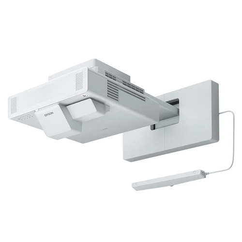 Epson EB-1485Fi 1920x1080 Ultra Short Throw Laser Projector HDMI VGA 5000 Lumens - Wall Mount Bundle