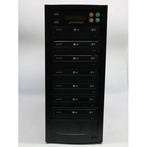 evocept CopyBlast Ultimate 7 Disc DVD/CD Duplicator - ECU2407P