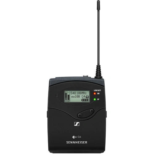 Sennheiser EK/SK 100 G4 Bodypack Receiver/Transmitter 606-648 MHz w/Camera Shoe Mount