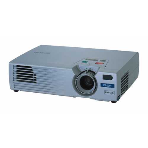 Epson EMP-730 1024x768 Projector VGA Composite S-Video USB 2000 Lumens