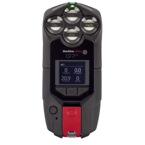 Blackline Safety G7x Satellite Connected Multi-Gas Detector Safety Monitor - As New, Open Box