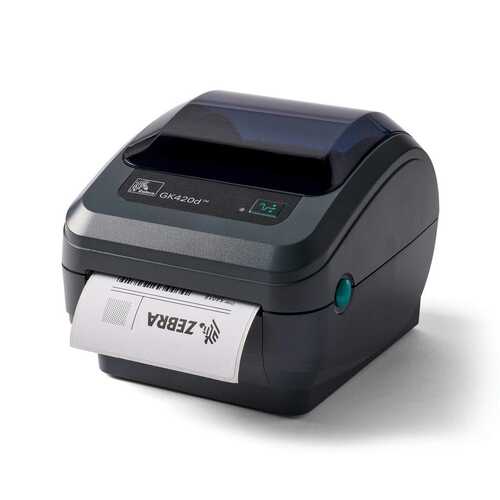 Zebra GK420d Direct Thermal Label Printer USB Ethernet - Used In Box