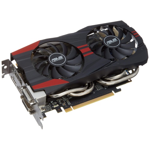 ASUS GeForce GTX 760 DirectCU II OC 2GB PCI-e Graphics Card HDMI DVI DP
