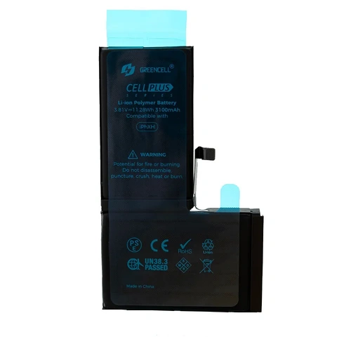 Genuine Greencell High Capacity 3150mAh iPhone X Replacement Battery - New