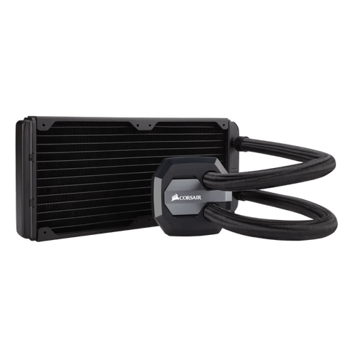 Corsair Hydro Series H100i v2 240mm Liquid CPU Cooler - Intel Socket 115X/1366 Only - No Fans